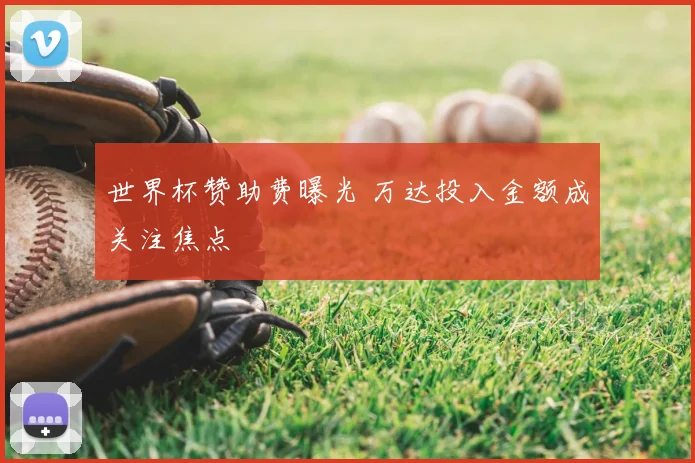 世界杯赞助费曝光 万达投入金额成关注焦点